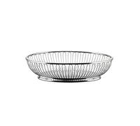 Alessi 829 Panier métallique en acier poli, Ovale