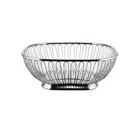 Alessi Corbeille carrée 845 à fil en acier brillant