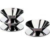 Alessi 90027 Porte-serviettes en acier inoxydable 18/10 à 3 éléments