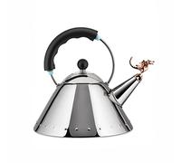 Alessi 9093 REX B Bouilloire , acier inoxydable, noir, 9 x 25 x 26,5 cm, unités, 1,0