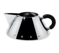 Alessi Pot à crème 9096 B Acier inoxydable 18/10 Poignée polyamide noire