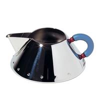 Alessi – Crémier 9096 – Acier inoxydable 18/10 brillant, poignée en PA – Bleu clair