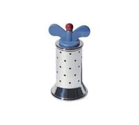Alessi 9098 - Moulin à Poivre Design avec Ailettes, Acier Inoxydable et Résine Thermoplastique, Azure, Bleu