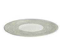 alessi acquarello plat blanc/vert 32 cm G
