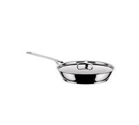 Alessi Poêle AJM110/28 Pots&Pans – 28 cm, acier inoxydable 18/10, poignée longue, induction