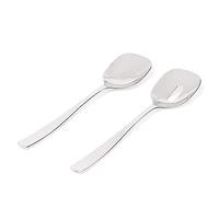 Alessi Ajm22/14 Knifeforkspoon Couverts à Salade en Acier Inoxydable 18/10 Brillant, Blanc
