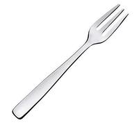 Alessi Ajm22/16 Knifeforkspoon Fourchette à Gâteaux en Acier Inoxydable 18/10 Brillant, Set de 6 Pièces, Argenté