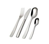 Alessi Ajm22s24m Knifeforkspoon Service à Couverts 24 Pièces Monobloc en Acier Inoxydable 18/10 Brillant, Argenté, Monoblock