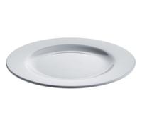 Alessi Ajm28/1 Platebowlcup Assiette Plate en Porcelaine Blanche, Set de 4 Pièces