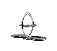Alessi | AM37 Anna Gong, Presentoir à Gâteau de Design, acier 18/10, poli, Silver