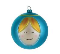 Alessi Amj13 2 Madonna Boule de Noël en Verre Soufflé, decorée à la Main