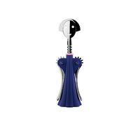 Alessi Anna G. AM01 DAZ - Tire-Bouchon Design, en Résine Thermoplastique et Zamak Chromé, Bleu