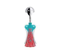 Alessi Anna G Liquid AM01A 6 - Tire-Bouchon Design, en AlkiPaper et Zamak Chromé, Phosphorescent, Multicolore