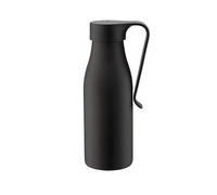 Alessi Away AST01 DG - Bouteille Thermique à Double Paroi avec Infuseur et Filtre, en Acier Inoxydable 18/10 Coloré, 500 ml, Gris Foncé