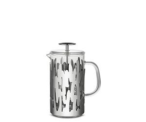 Alessi Barkoffee BM12/8 - Cafetière Presso-Filtre Design en Acier Inoxydable 18/10, Poli Multicolor