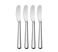 Alessi BG02/37S4 Amici Set de 4 couteaux à beurre - acier inoxydable 18/10 brillant