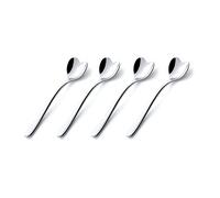 Alessi | Big Love AMMI01CUS4 - Set de Cuillers à Glace Design , Acier Inoxydable, 4 pièces, Argent