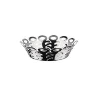 Alessi - BM21/21 - Design Corbeille Ajourée, en Acier Inoxydable 18-10, Diamètre 22 cm, Acier