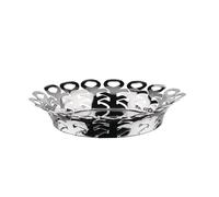 Alessi - BM21/25 - Design Corbeille Ajourée, en Acier Inoxydable 18-10, Diamètre 27 cm, Acier