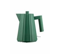 Alessi Plissé MDL06/1 GR - Bouilloire Électrique Design, en Résine Thermoplastique, Fiche Européenne 2400W, 100 cl, Vert