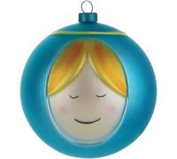Alessi AMJ13 2 Madonna Boule de Noël, Verre Soufflé, Multicolore