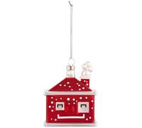 Alessi - Boule maison Cubetta - Verre soufflé - Rouge - Multicolore