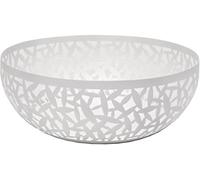 Alessi | Cactus! MSA04/21 W - Porte-Fruits Ajouré en Acier 18/10 et Résine Époxy, Blanc