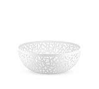Alessi Porte-fruits Cactus! MSA04/29 W – ajouré en acier 18/10 et résine époxy, Blanc