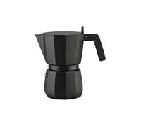ALESSI Cafetière italienne Moka 6 tasses noire noir