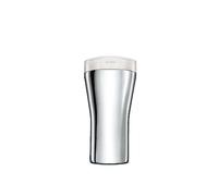 Alessi Caffa GIA24 W - Travel Mug Design à Double Paroi en Acier Inoxydable 18/10 Brillant Et Résine Thermoplastique, Blanc