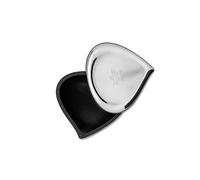 Alessi Pilulier Chestnut en acier inoxydable argent