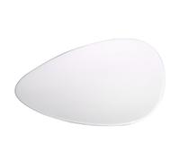 Alessi Colombina Collection-Grande soucoupe en mélamine, Blanc, Lot de 6