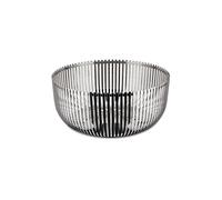 Alessi Porte-fruits PCH05/24 Pierre Charpin Acier inoxydable 18/10 brillant Ø 24 cm Argenté