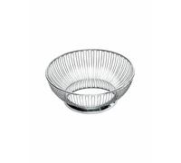 ALESSI Corbeille à fruits ronde 20 cm en acier inoxydable argent