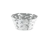 ALESSI Corbeille ronde Barket 21cm blanc