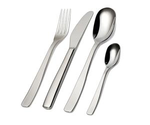 Alessi Couverts KnifeForkSpoon Lot de 24 Acier inoxydable