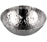 Alessi Cr02/21 Joy N.11 Corbeille Ronde En Acier Inoxydable 18/10 Brillant, Ø 21 Cm