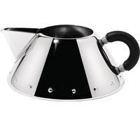 Alessi-Cremiera Acier Inoxydable 18/10 Brillant Avec Poignée Pa, Noir Noir