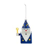 Alessi Cubomago GJ02 10 Décoration de Noël Design Vintage en Verre soufflé décoré à la Main Multicolore Taille Unique