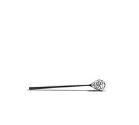 Alessi Cuillère à miel MMI28 Acacia argent