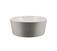Alessi Dc03/38 Lg Tonale Saladier en Céramique Stoneware, Light Grey