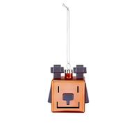 Alessi Dear Deer Cube GJ02 6 - Décoration de Noël de Design Vintage, Représentant un Renne, en Verre Soufflé Décoré à la main, Multicolore