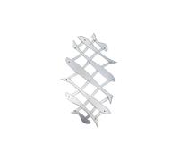 Alessi Dessous de plat Pescher DUL03 extensible Max 51 cm acier inoxydable poli