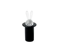 ALESSI Distributeur de cure-dents Magic Bunny 7,5cm Noir noir