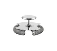 ALESSI Double - Passoire à cocktail GIA27 10,2cm Acier inoxydable argent