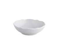 Alessi, Dressed en plein air MW72/54 W, Coupelle en mélamine avec décoration en relief, blanc.