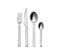 Alessi | Dry 4180S24 - Set de Couverts Design en Acier Inoxydable 18/10, 24 Pièces