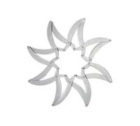 Alessi Augh ! DUL01 - Casserole Design Stretch, Acier Inoxydable Poli 18/10, 24 cm