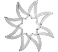 ALESSI DUL01 AUGH DESSOUS DE PLAT EXTENSIBLE EN ACIER INOXYDABLE G