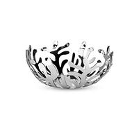 Alessi Esi01/25 Mediterraneo Porte-fruits en Acier Inoxydable 18/10 Brillant, Ø 25 Cm, Argenté